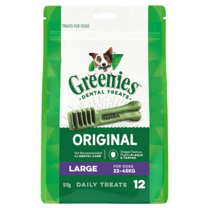 Greenies Original Large Dental Dog Treats 510g (4 Treats) 