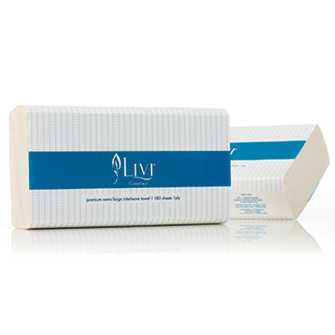 Livi Interleaved Paper Hand Towel - ZebraVet