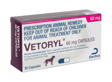 Vetoryl Algorithm Vetoryl 60mg Capsules 30s - ZebraVet