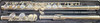 Yamaha YFL212 Flute top down view