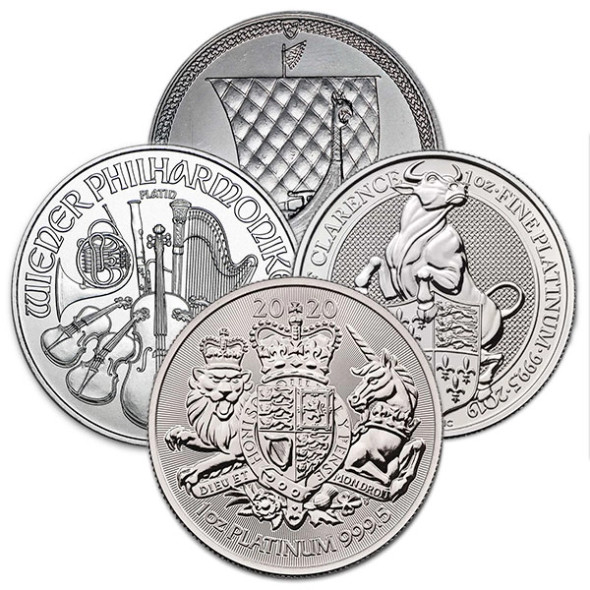 1 oz of Platinum Coin (.9995+) - Secondary Market