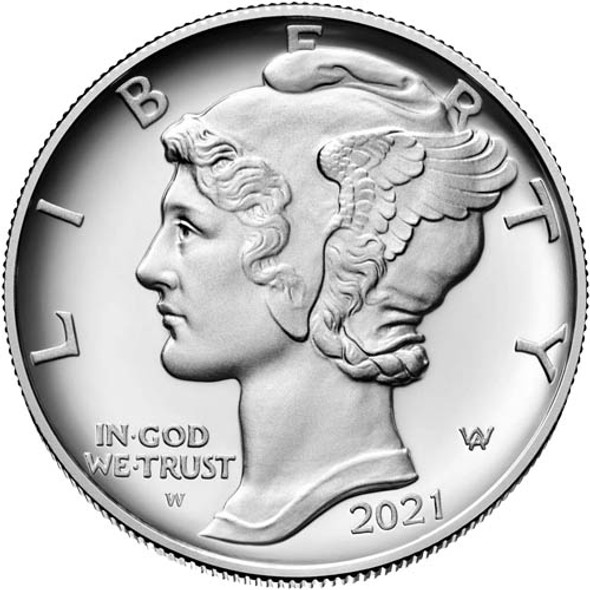 2021-W 1 oz Proof Palladium Eagle (w/ Box & COA)