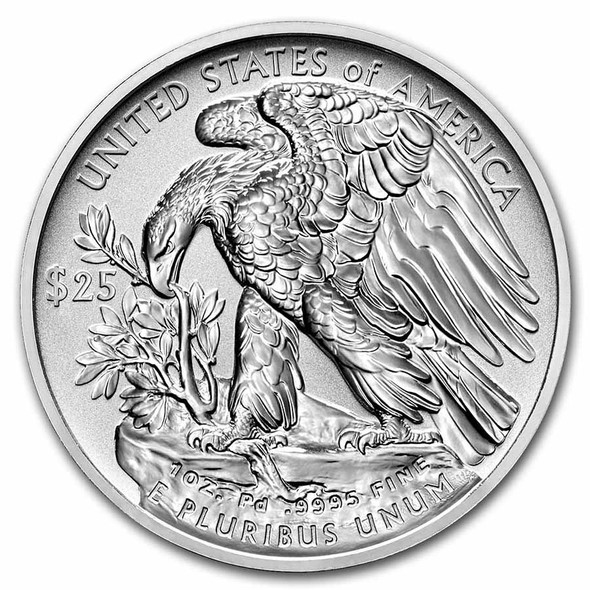 2022-W 1 oz Reverse Proof Palladium Eagle (w/Box & COA)