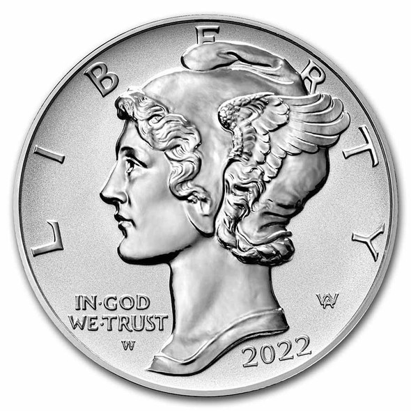 2022-W 1 oz Reverse Proof Palladium Eagle (w/Box & COA)