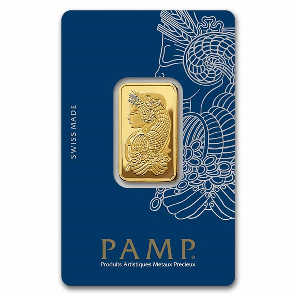 20 gram Gold Bar - PAMP Fortuna (Carded)