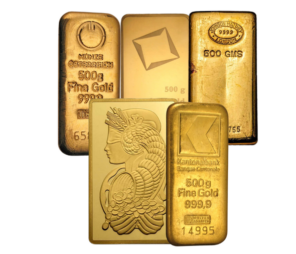 500 gram Gold Bar - Brand Varies 500 gram Gold Bar - Brand Varies