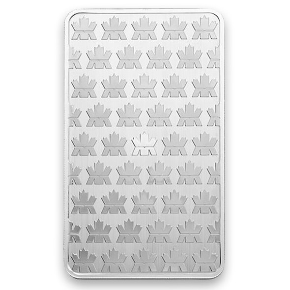 100 oz Silver Bar - Royal Canadian Mint - RCM