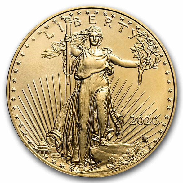 2026 1oz American Gold Eagle BU