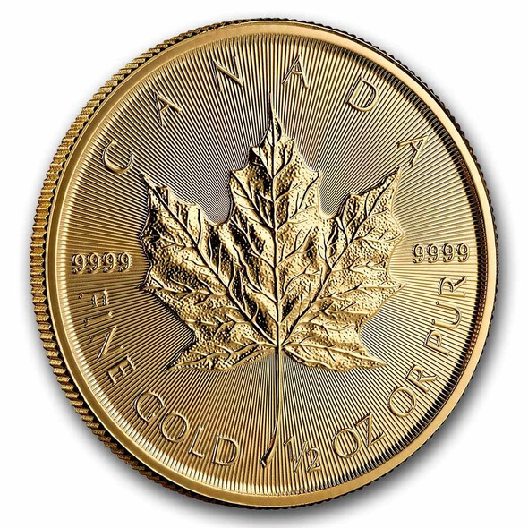 2026 Canadian 1/2oz Gold Maple Leaf BU