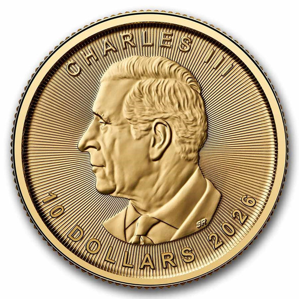 2026 Canadian 1/4oz Gold Maple Leaf