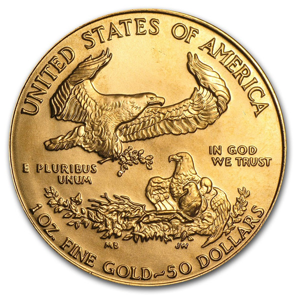 1989 1 oz Gold Eagle BU