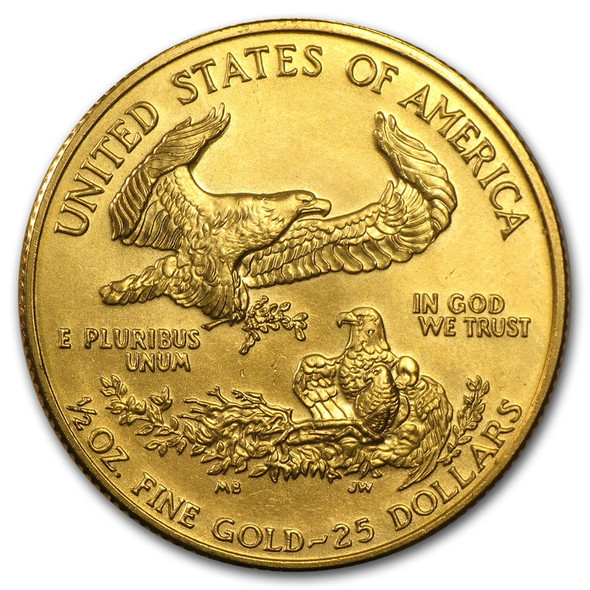 1993 1/2 oz Gold Eagle BU