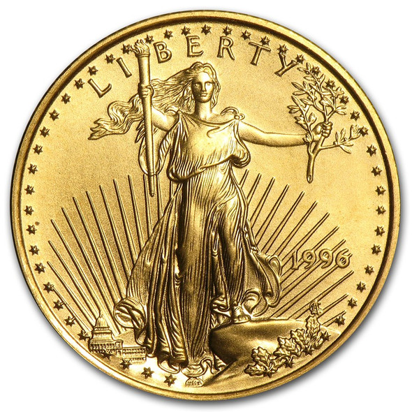 1996 1/4 oz Gold Eagle BU