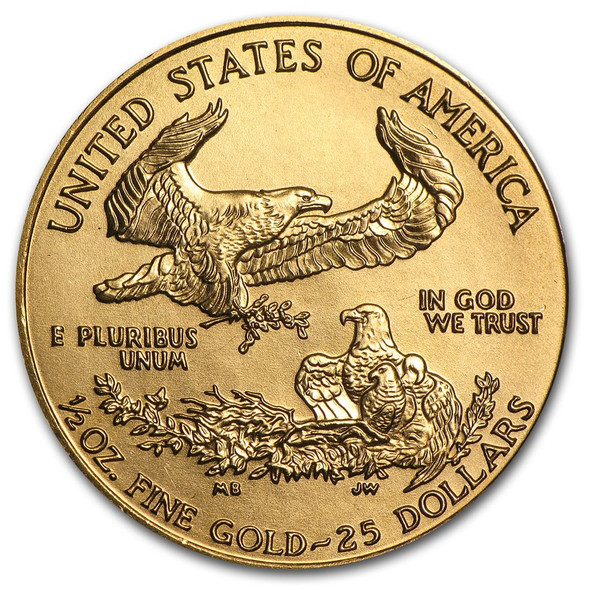 1996 1/2 oz Gold Eagle BU