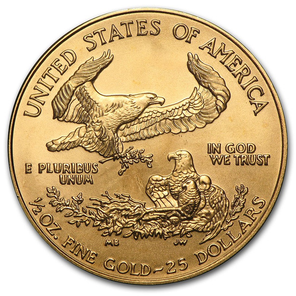 2002 1/2 oz Gold Eagle BU