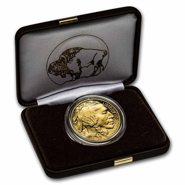 2021-W 1 oz Proof Gold Buffalo (w/box & COA)