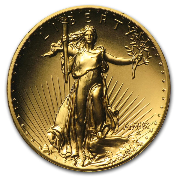 2009 Ultra High Relief Double Eagle Gold Coin (w/box & COA)