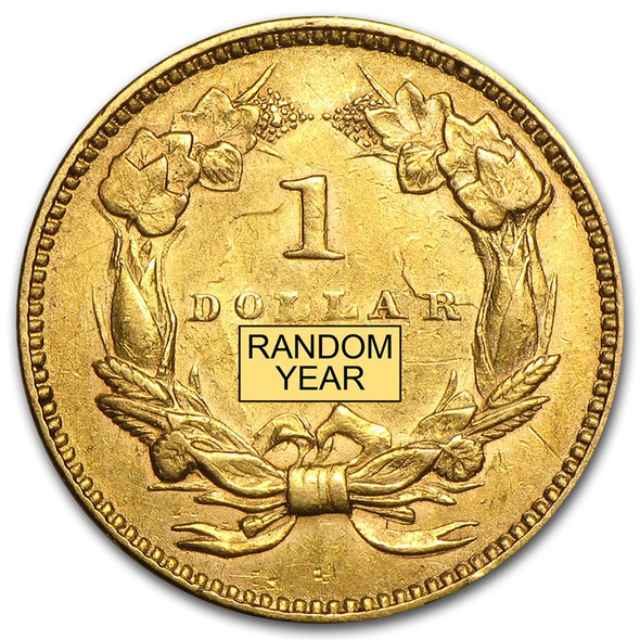 $1 Gold Princess Type 2