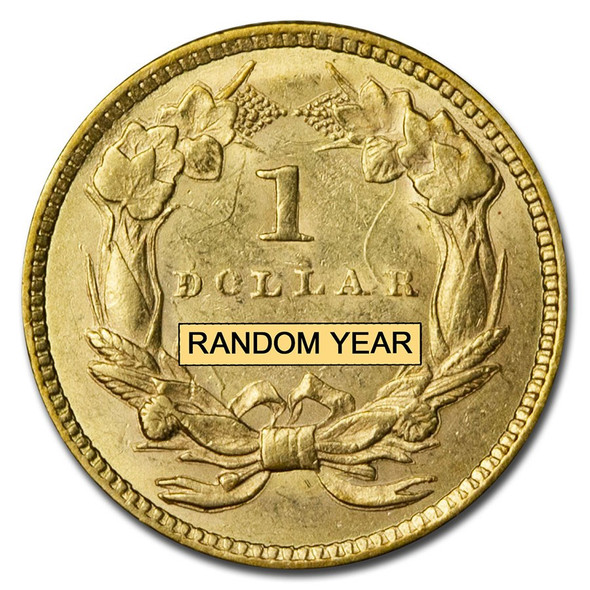 $1 Gold Indian Type 3 BU