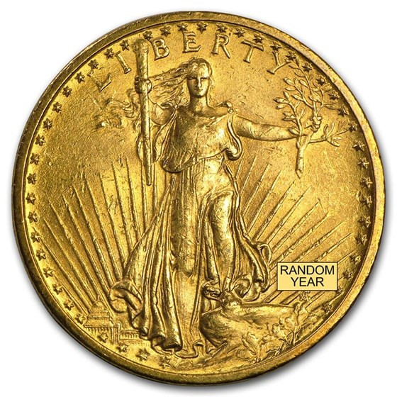 $20 St Gaudens Gold Double Eagle VF