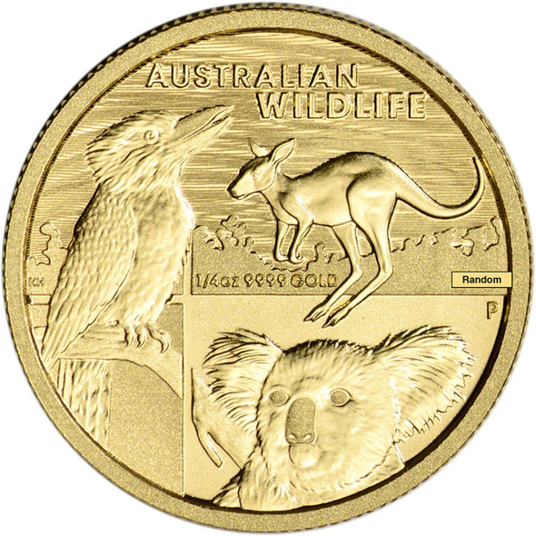 1/4 oz Wildlife Gold Coin