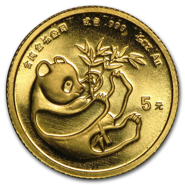 1/20 oz China Gold Panda BU-Unsealed 1/20 oz China Gold Panda BU-Unsealed