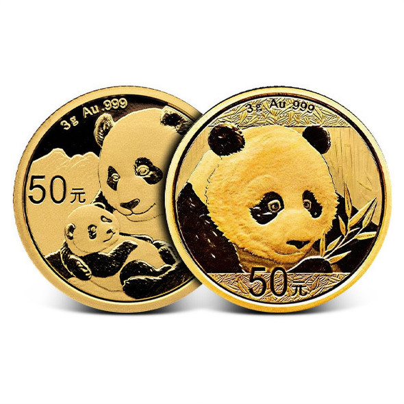 3 Gram China Gold Panda BU-Unsealed 3 Gram China Gold Panda BU-Unsealed