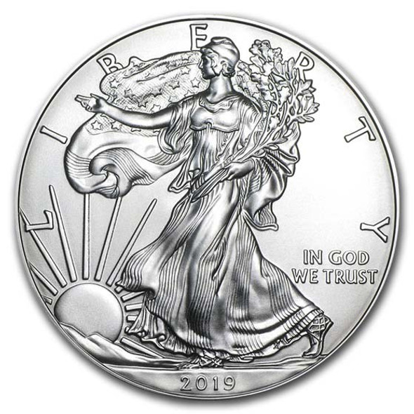 2019 1oz American Silver Eagle BU
