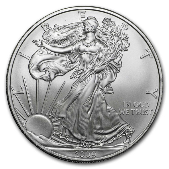 2009 1oz American Silver Eagle BU