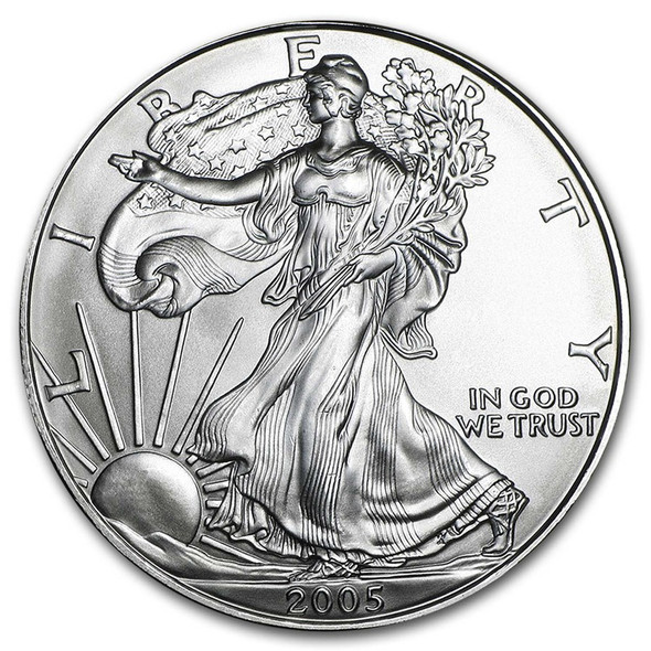 2005 1oz American Silver Eagle BU