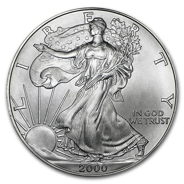 2000 1oz American Silver Eagle BU