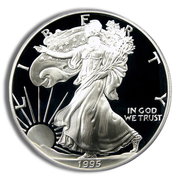 1995-W Proof Silver Eagle-Key Date