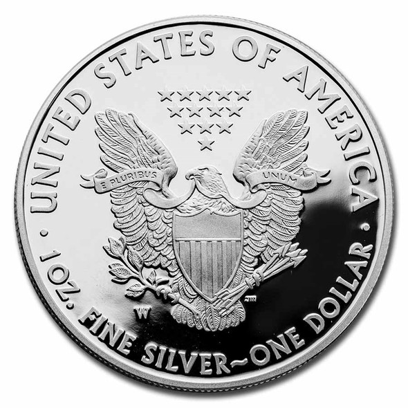 2013-W Proof Silver Eagle (Box & COA)