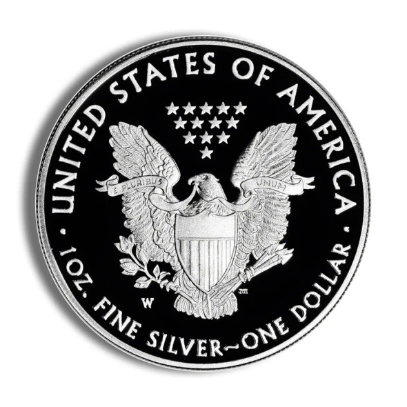 2017-W Proof Silver Eagle (Box & COA)