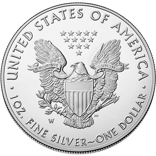 2019-W Proof Silver Eagle (Box & COA)