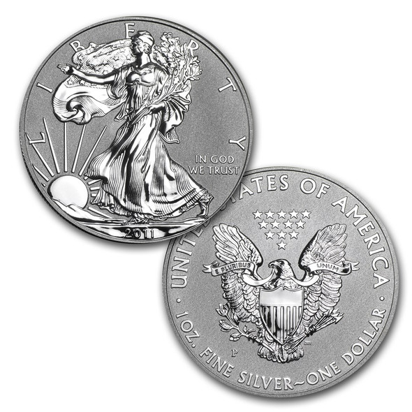 2011 American Silver Eagle 5 Coin Anniversary Set w/ Box & COA