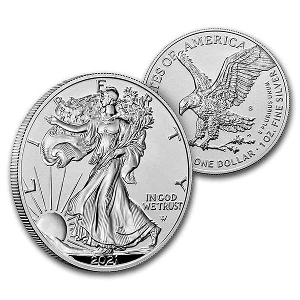 2021 American Eagle Two-Coin Silver Reverse Proof Set