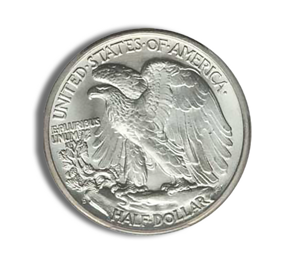 $1 FV 90% Silver Walking Liberty Half Dollars - BU