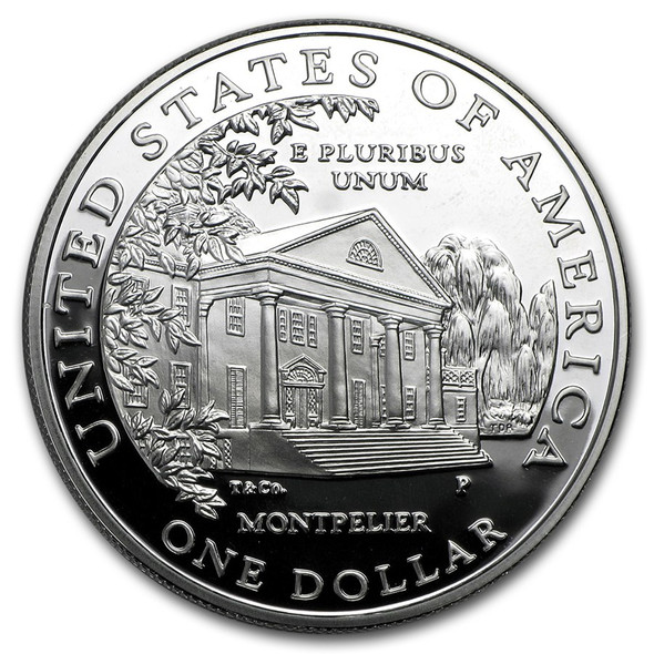 1999-P $1 Dolley Madison Silver Commem - BU