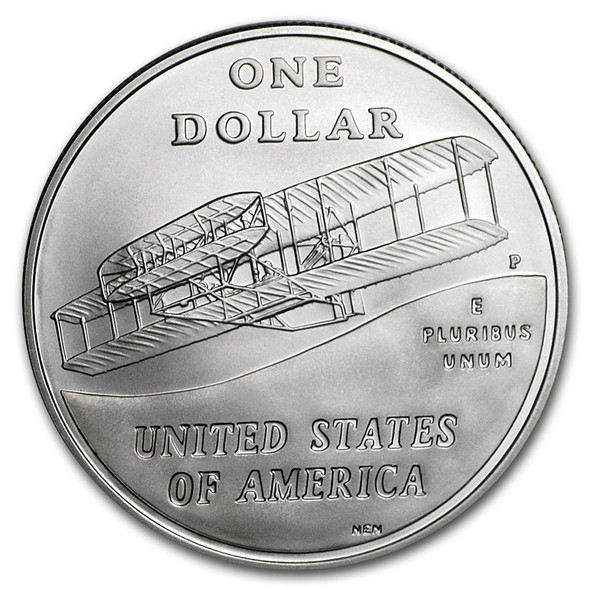 2003-P $1 First Flight Silver Commem - BU