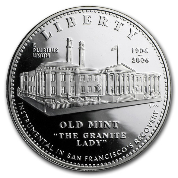 2006-S $1 Old San Francisco Mint Silver Commem - BU