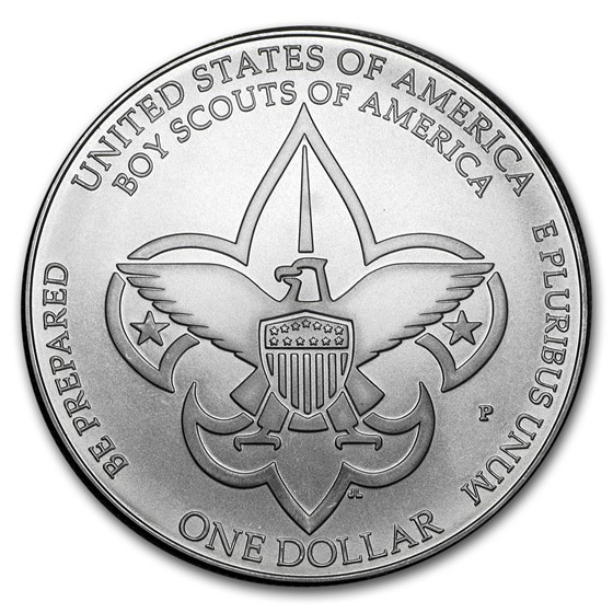 2010-P $1 Boy Scouts Silver Commem - Proof