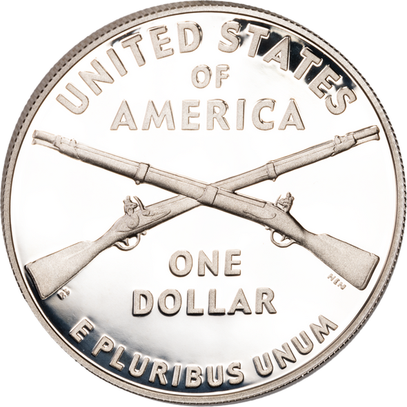 2012-W $1 Infantry Soldier Silver Commem - Proof