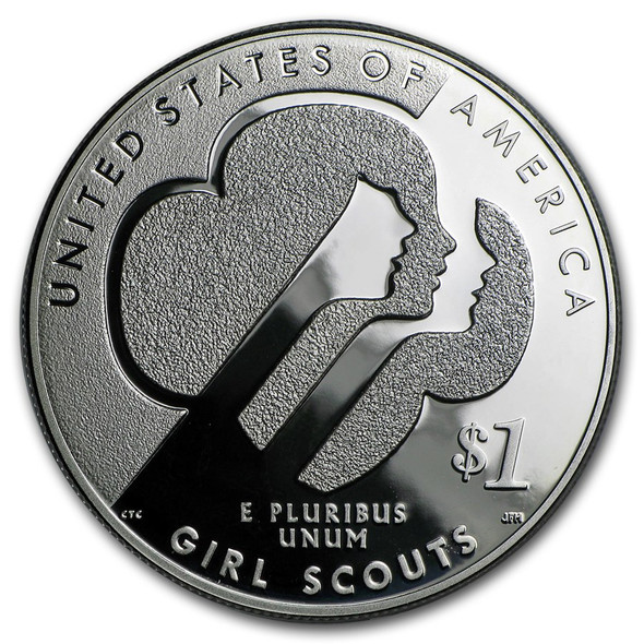 2013-W $1 Girl Scouts Silver Commem - Proof