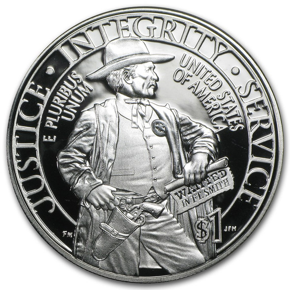 2015-P $1 U.S. Marshals Silver Commem - Proof