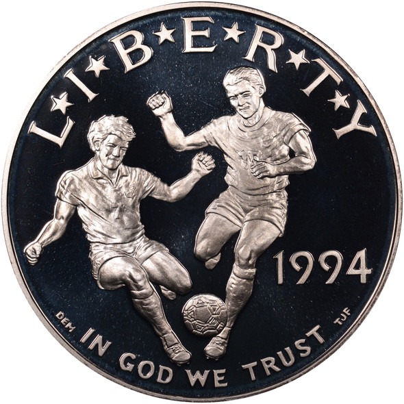 1994-S $1 World Cup Silver Commem - Proof
