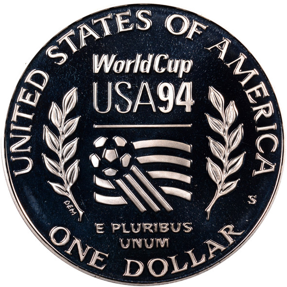 1994-S $1 World Cup Silver Commem - Proof
