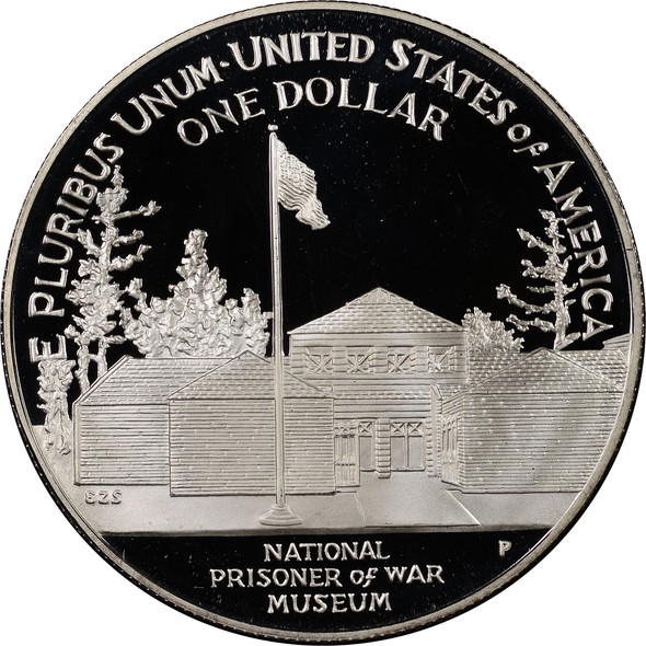 1994-P $1 Prisoner of War Silver Commem - Proof