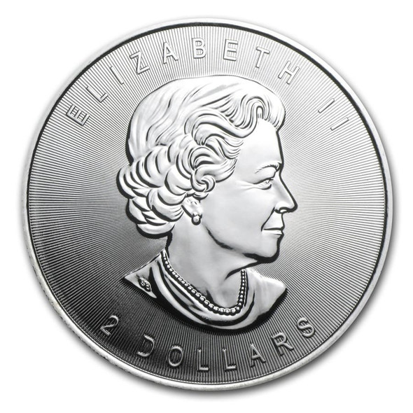 2015 3/4 oz Canadian Grey Wolf Silver Coin