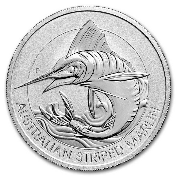 2020 1.5 oz Australian Striped Marlin Silver Coin